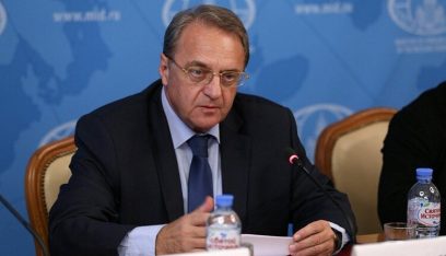 بوغدانوف وأبو مرزوق يعربان عن قلقهما إزاء خطط الإحتلال حول رفح