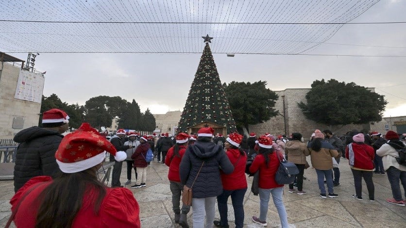 خلال احتفالات عيد الميلاد…البهجة تعم مدينة بيت لحم