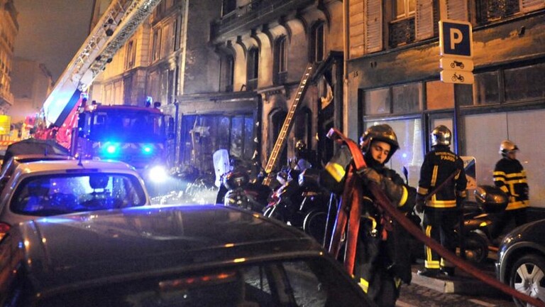 10 قتلى في حريق مبنى قرب مدينة ليون الفرنسية