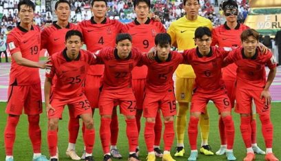 منتخب كوريا الجنوبية يسجل هدفا في مرمى منتخب البرازيل لتصبح النتيجة 1-4 لمصلحة البرازيل ضمن الدور السادس عشر من منافسات كأس العالم في قطر