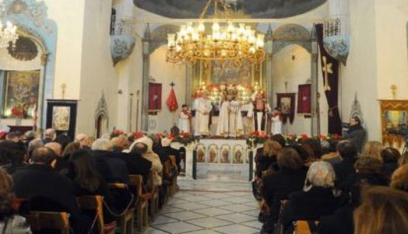 احتفال ديني كبير في كنيسة مار سركيس للارمن الارثوذكس في دمشق