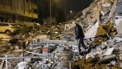 ارتفاع حصيلة ضحايا الزلزال في تركيا