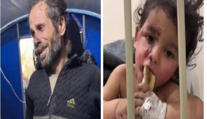 بالفيديو: لحظات مؤثرة.. لمّ شمل هذا الرضيع السوري مع أبيه!