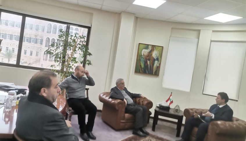 بوحبيب استقبل القائم بالأعمال في السفارة السورية في لبنان