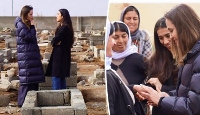أنجلينا جولي في العراق: “النضال من أجل العدالة مستمر”