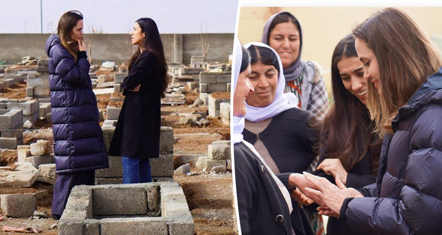 أنجلينا جولي في العراق: “النضال من أجل العدالة مستمر”