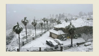 الارصاد الجوية الاميركية: الانهيارات الثلجية في كاليفورنيا مقلقة