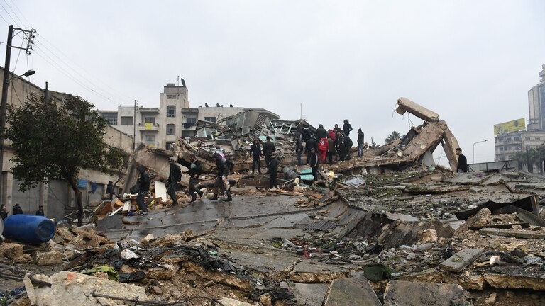 انهيار 84 مبنى في جنديرس بريف حلب على رؤوس ساكنيها (العربية)