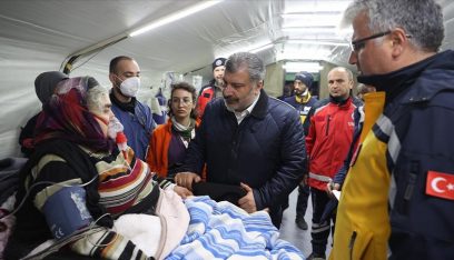 وزير الصحة التركي: 294 مصابًا في زلزال هاتاي أمس