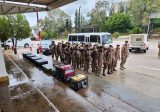 الجيش سيرسل ٢٠ عنصرًا من فوج الهندسة إلى الجمهورية التركية(بالصور)