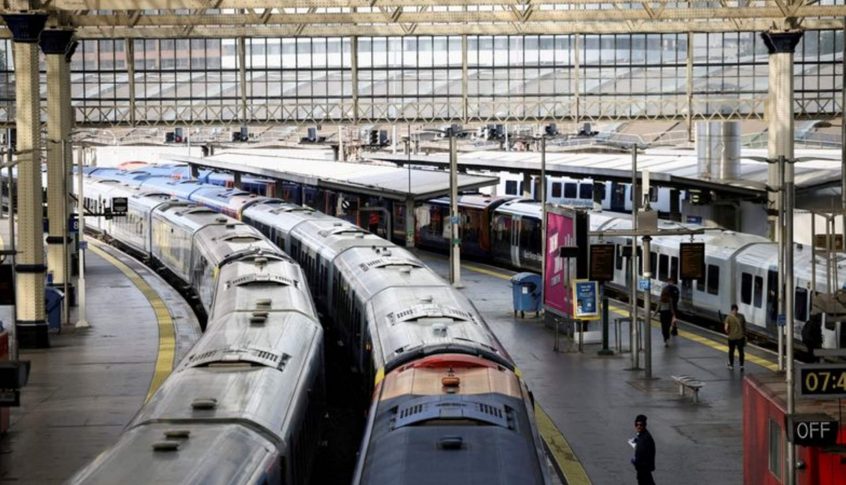 يوم إضراب جديد في بريطانيا…نتيجته  توقف القطارات عن العمل