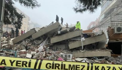 العدد الإجمالي لضحايا الزلزال في تركيا وسوريا تخطى الـ 8000 شخصاً!