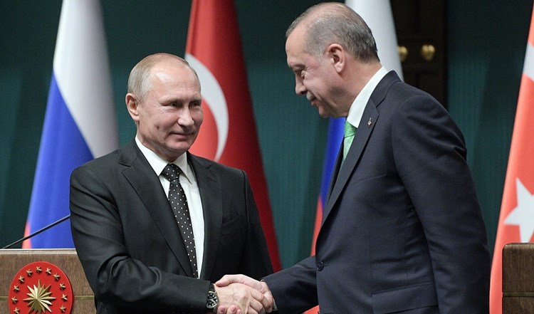 بوتين وأردوغان يبحثان هاتفياً النزاع بين إسرائيل وإيران والقضايا الإقليمية