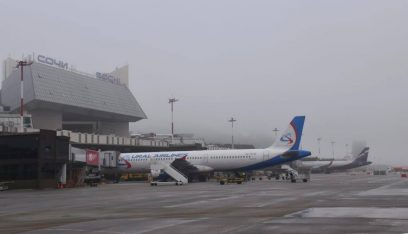 إلغاء نحو 40 رحلة جوية في مطار سوتشي!