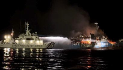مصرع 12 شخصًا إثر حريق بسفينة ركاب في الفلبين