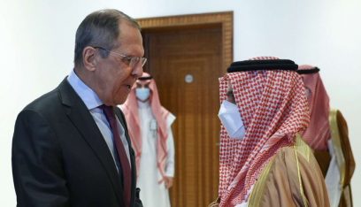 لافروف استقبل بن فرحان: نشكر السعودية على موقفها المتوازن من الأزمة الأوكرانية