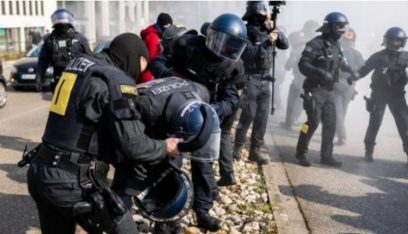 ألمانيا.. إصابة 53 ضابطًا خلال احتجاجات عنيفة