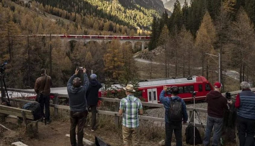 خروج قطارين عن سكّتيهما في سويسرا…يوقع جرحى