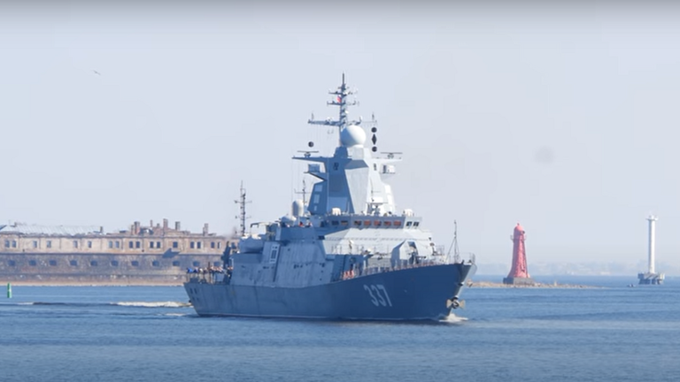 روسيا تدعم أسطول المحيط الهادئ بسفينة صاروخية جديدة