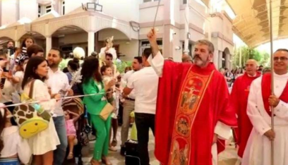 قداديس الشعانين عمت الكنائس الكاثوليكية في الإمارات