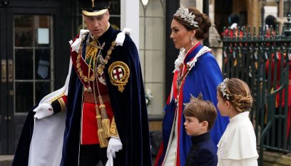 نهفات الأمير لويس من حفل تتويج جده كانت منتظرة(بالصور)
