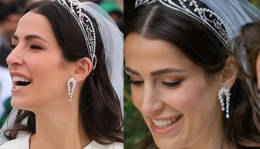 في زفاف أمير الأردن إليكم أبرز الاطلالات.. للتصاميم اللبنانية حصة الأسد