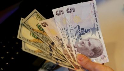 هبوط الليرة التركية امام الدولار