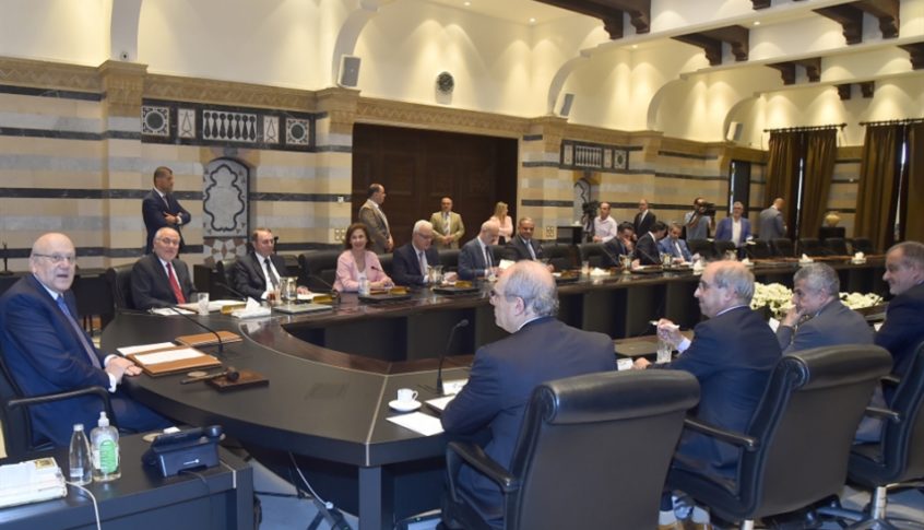 ميقاتي بصدد الدعوة لجلسة مجلس وزراء… وطلب الى الوزراء!