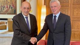 فرنجية التقى لودريان وناقشا التطورات في لبنان وفلسطين