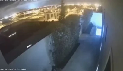 بالفيديو.. وميض أزرق غريب في سماء المغرب لحظة الزلزال!