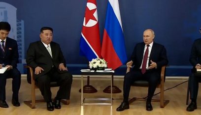 بالفيديو: فحص كرسي كيم يدويّاً وبجهاز الأشعة قبل لقائه بوتين!