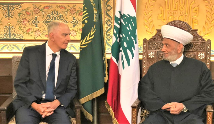 دريان إستقبل ماغرو منوهًا بجهود فرنسا لمساعدة لبنان وانتخاب رئيس