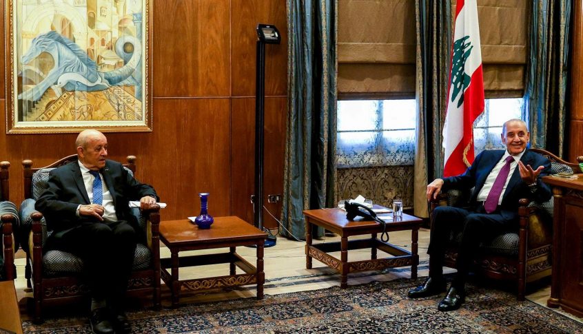بري بعد لقائه لودريان: “للتشاور” دون شروط مسبقة حول إنتخاب رئيس للجمهورية ومن ثم الإنتقال إلى القاعة العامة للإنتخاب