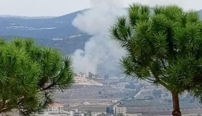 مراسل المنار : غارة للطيران الحربي المعادي بصاروخين على منزل في بلدة الناقورة