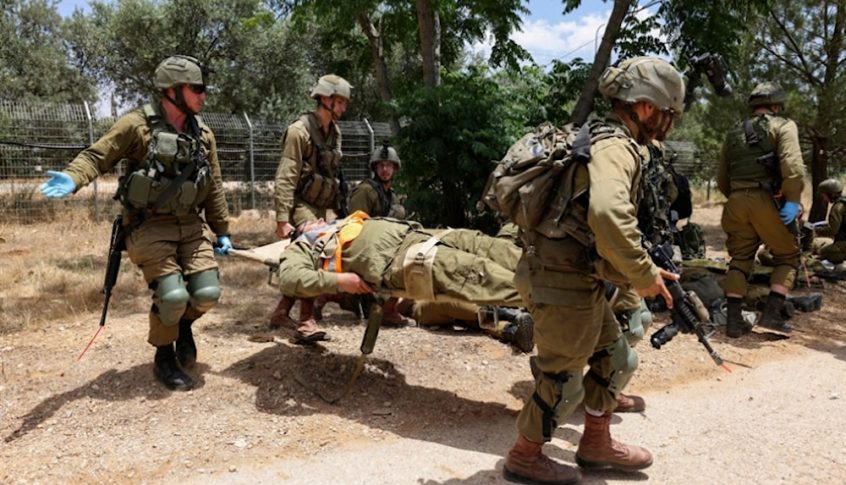 إصابة 4 جنود إسرائيليين في معارك شمالي قطاع غزة