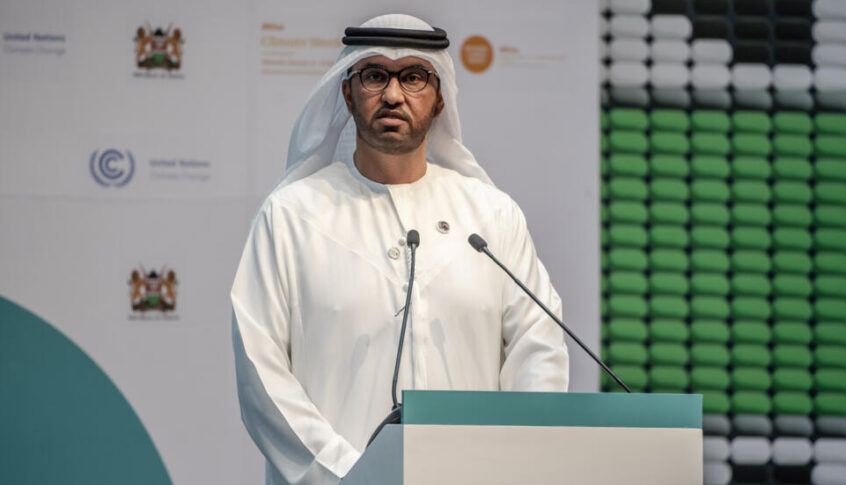 رئيس كوب28 الإماراتي سلطان الجابر: لذكر “دور الوقود الأحفوري” في الاتفاق النهائي للمؤتمر