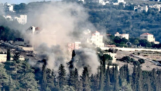 غارة استهدفت منزلاً قيد الانشاء في بلدة مركبا