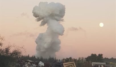 قوات الاحتلال شنت غارة على أطراف الغندورية