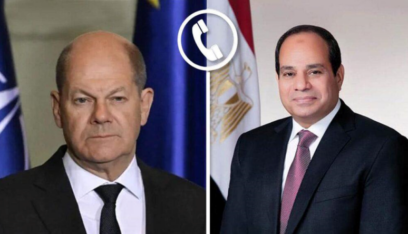 شولتس والسيسي إتفقا في اتصال هاتفي على دعم دخول المساعدات الى غزة
