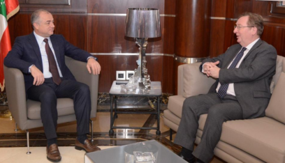 بو صعب استقبل السفير البريطاني: الحل الوحيد بوقف النار والانتقال الى مرحلة تضمن الاستقرار امنيا وسياسيا