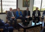 بو حبيب لمستشار الأمن القومي القبرصي: 95 بالمئة من النازحين السوريين يهاجرون لأسباب اقتصادية وعلينا معالجة ذلك