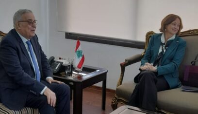 بوحبيب بعد لقائه ليزا جونسون: للوصول الى حلول مستدامة تحفظ سيادة لبنان