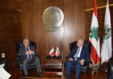 وزير الدفاع التقى وزير الخارجية الإيطالية: لبنان يلتزم بالقرارات الدولية ويتطلع الى حل عادل وشامل في المنطقة