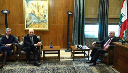 بري خلال لقائه بوريل: نؤكد إلتزام لبنان بالشرعية الدولية وقراراتها ذات الصلة لا سيما القرار 1701