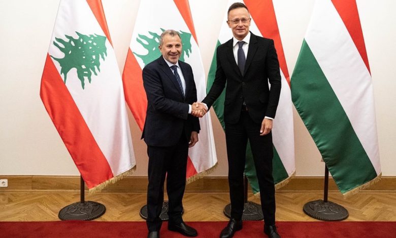 وزير خارجية هنغاريا يزور باسيل غداً