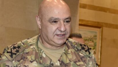 سلسلة لقاءات لقائد الجيش في اليرزة