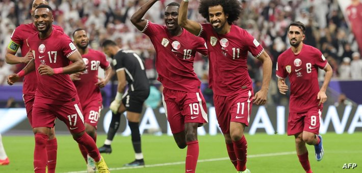 قطر تهزم الأردن وتحتفظ بلقبها في كأس آسيا