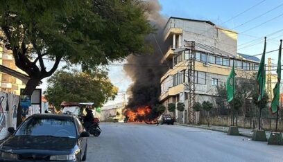 اليكم تفاصيل استهداف مسيرة معادية لسيارة في النبطية.. ووقوع 3 اصابات