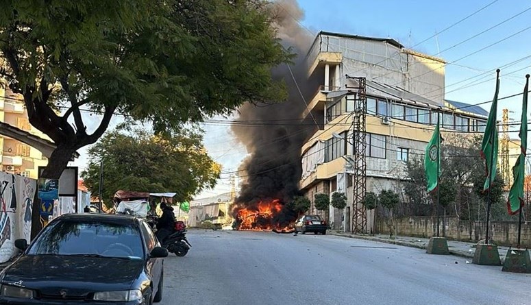 اليكم تفاصيل استهداف مسيرة معادية لسيارة في النبطية.. ووقوع 3 اصابات