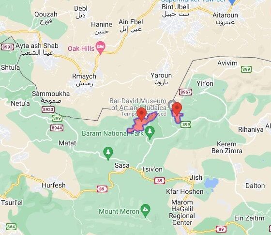 صفّارات الإنذار تدوي في مستوطنات “دوفيف” و”برعام” بالجليل الأعلى
